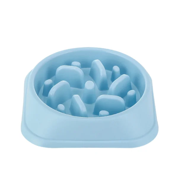 Pet Slow Eating Dish Bowl Anti Choking Dog Slow Feeder Bowl Non-Slip Puzzle.