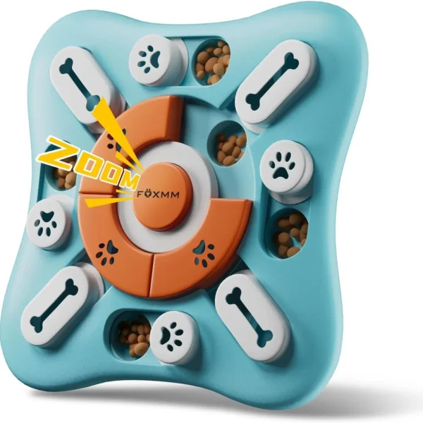Interactive Dog Treat Puzzle Toy for IQ Training & Mental Stimulation,