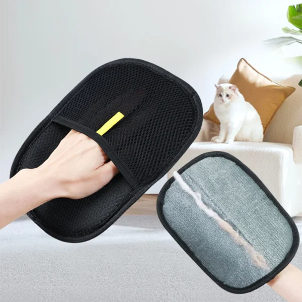 Pet Hair Remover Mitt Pet Grooming Gloves