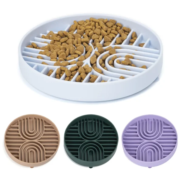 Slow Feeder Disperses Attention, Suitable for High-Energy Pets,