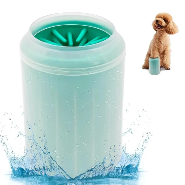 Silicone Material Pet Foot Wash Cup, Cat and Dog Foot Cleaner