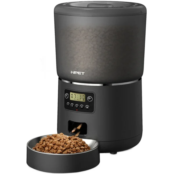 4L Automatic smart pet feeder 1-9 portions
