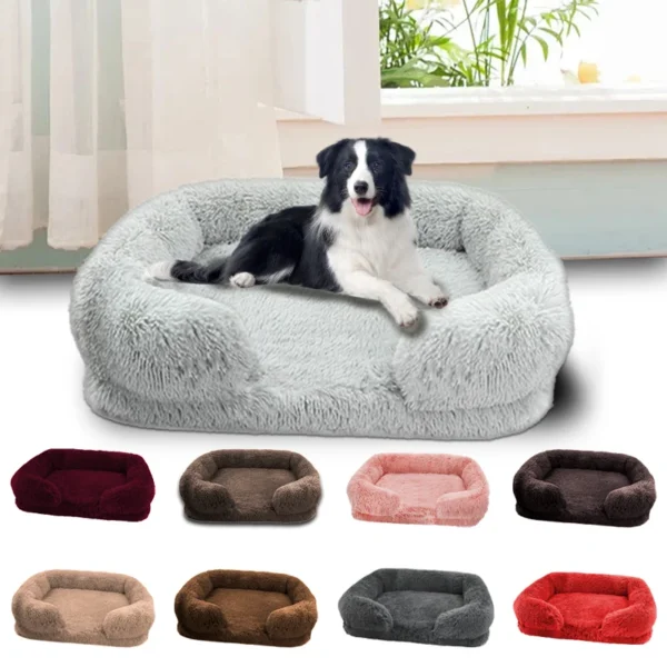 Thickened orthopedic dog bed for large dogs - egg sponge,